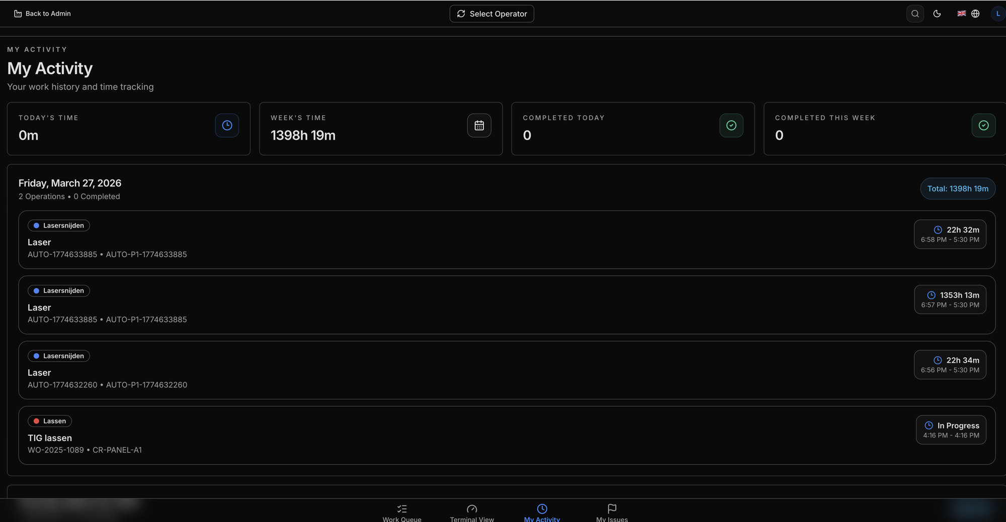 Light Mode Demo